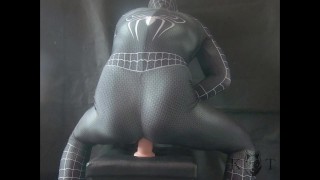 Spiderman Tries His New Super Power