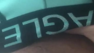 Quick cumshot in my underwear