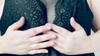 BBW BLACK LACE FINGERING