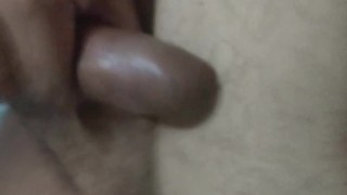 Cumshot over my own belly by Grizzly