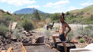 Dirty Boy Showers Off With The Hoes & Sprays Down Some Seed