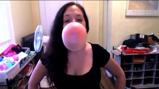 Hubba Bubba Hawaiian Punch. Bubblegum blowing!