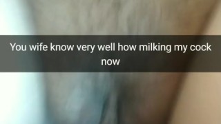 Cheating, slut-wife no-condom bare pussy training!
