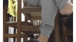 tici_feet IG tici feet dangling my shoes and shoeplaying - preview