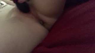 Oral stimulator while plugged and clamped 