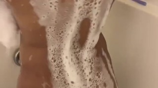 Caught her taking a shower 