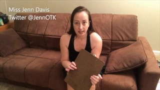 Q&A: Miss Jenn, would you SPANK me in the diaper position?