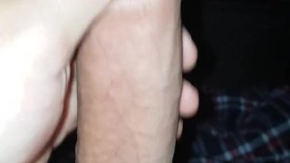 Guy Jerking Off Big Dick - Huge Cumshot