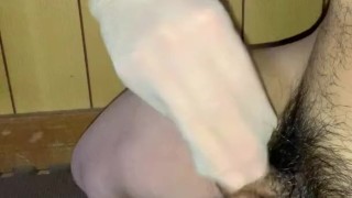 亀頭オナニーで射精　3/4