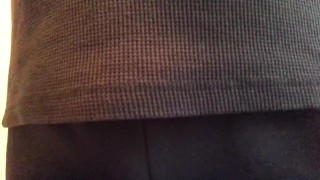 Massaging Penis and Enjoying Delicious Pre Cum