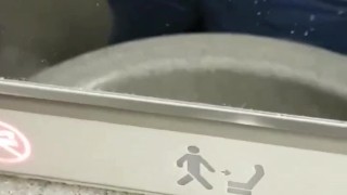 Playing with my dick onboard.
