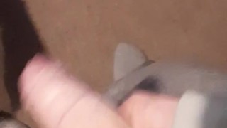 Male playing with nice long dick 