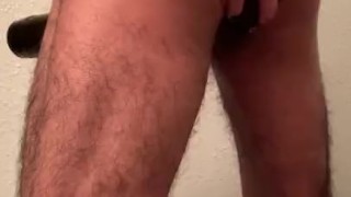 Fucking My Fleshlight while using prostate vibrator 