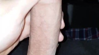 Guy Jerking Off Big Dick - Huge Cumshot