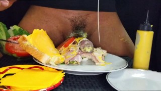 Cock Chef Sandwich Time