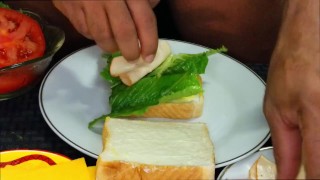 Cock Chef Sandwich Time