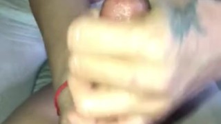 Give friend handjob