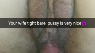 My wife's unprotected (bare )pussy is open for any creampies