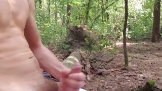 Schwanz spielen ins Wald 
