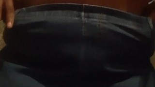 Chubby Ebony Girl Strip Tease