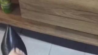@tici_feet IG tici feet tici_feet dangling my slingback sandal, preview