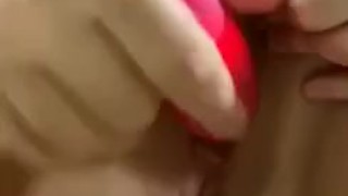 Watch how wet this little pussy gets 