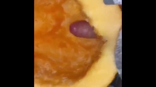 FAT BEAR BREEDING 2 PUMPKINS WITH MY UNCUT COCK COMPILATION