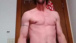Me getting in the shower