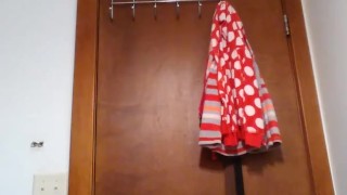 Me getting in the shower