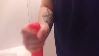 Part 2 Handjob for Mr.Pink before family dinner