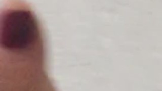 tici_feet @tici_feet IG tici feet showing my feet with violet toenails