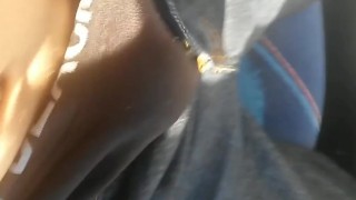 Jerking off on the bus