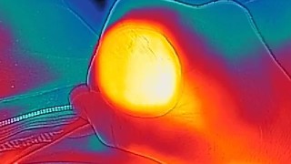 Flir thermal composite cum in infared hot masterbate 