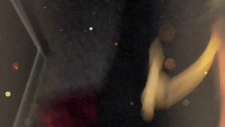 Sc Puppy Kyle Butler sucks dildo