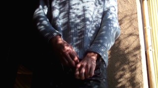Preview Solo Hot Quick Outdoor Cumshot In The City