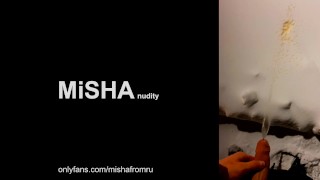 Golden Snow | pissing in the snow | MiSHAfromRU