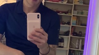 horny and goofy playing with myself