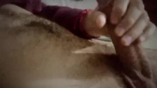 Cute blonde masturbate Big Cock! 