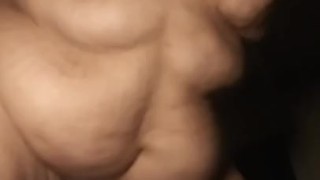 Jiggling my fat body and moobs