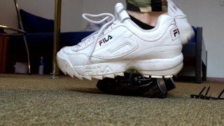 Toycarcrush with Fila Disruptor