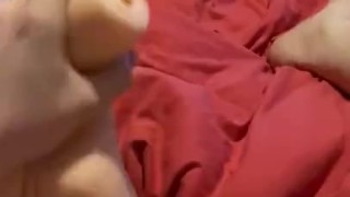 Can’t stop using the sex toy feels amazing and wet 