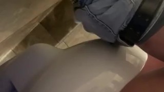 Jerking off public