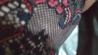 Huge Dildo in Ass 38cm long banded Knuth dildo in my ass Episode#6