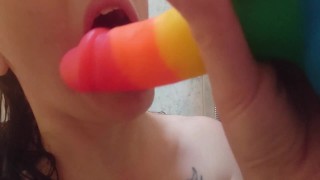 blowjob in the shower