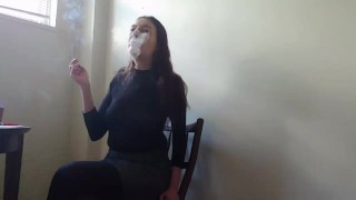 Inhale 05 / Gypsy Dolores Smoking Fetish series