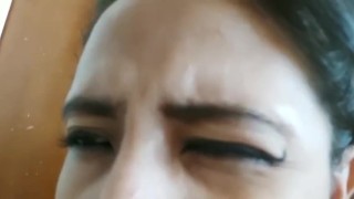 Maquillandome para ir a Trabajar