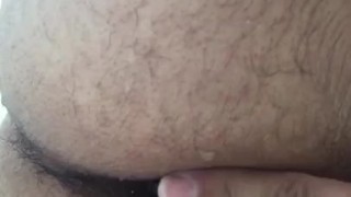 Playing with my asshole in the shower!