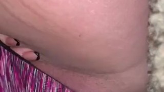 Pissed off at my bf, watch me get wet and gush since he won’t get any 