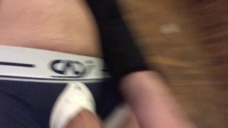 FAT COCK Explodes with a HUGE CUMSHOT on a CAR
