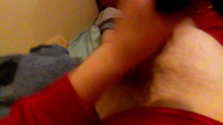 I quickly cum in panties and moan (lots of cum)